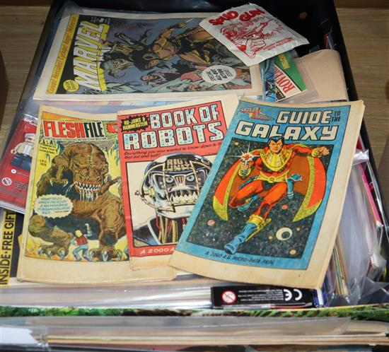 Miscellaneous Sci-Fi etc. comics, 1975-2017,